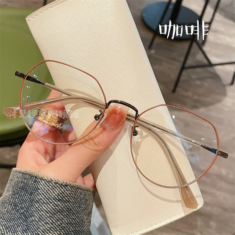 圓型學院風近視鏡