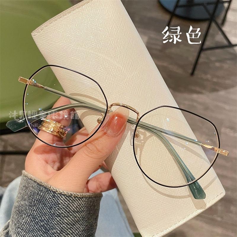 圓型學院風近視鏡
