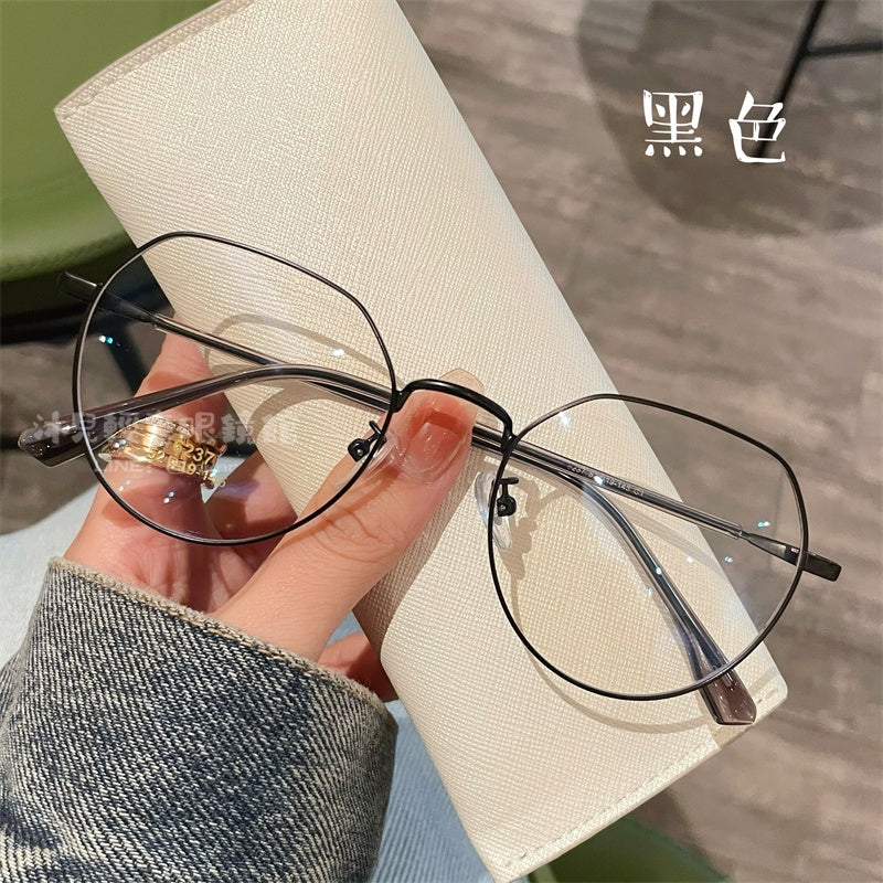 圓型學院風近視鏡