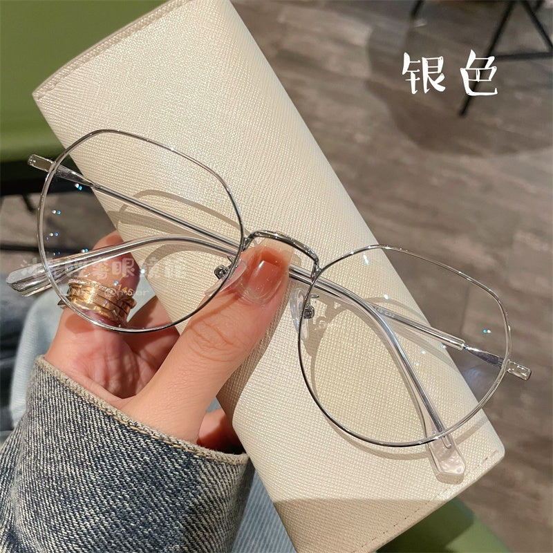 圓型學院風近視鏡
