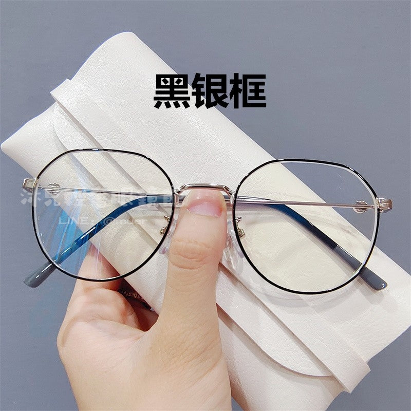 簡約斯文圓型眼鏡