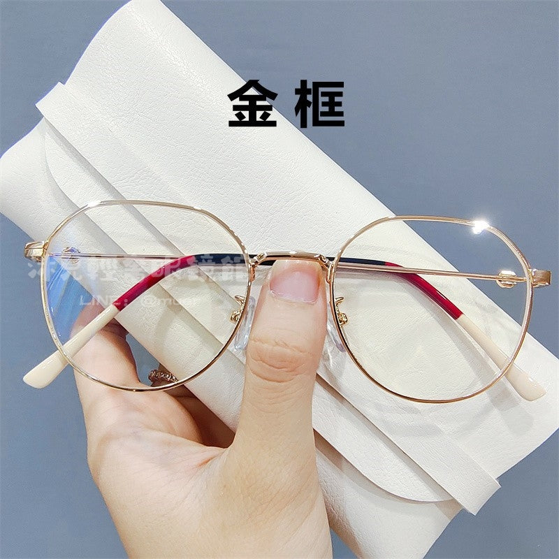 簡約斯文圓型眼鏡