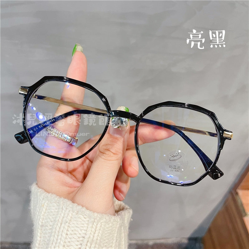多邊形樹脂眼鏡