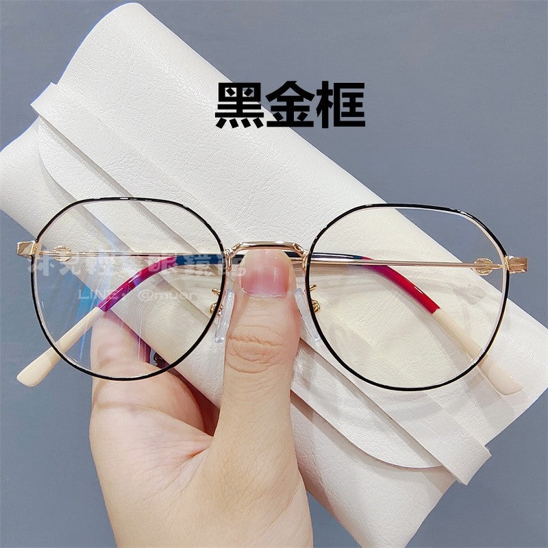 簡約斯文圓型眼鏡