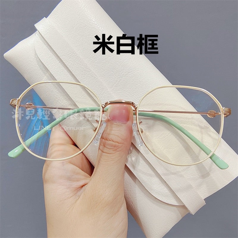 簡約斯文圓型眼鏡